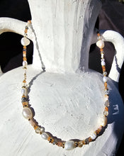 Load image into Gallery viewer, Amber Beaded Necklace
