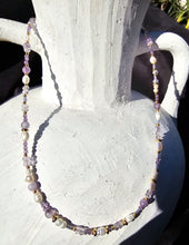 Load image into Gallery viewer, Amethyst Beaded Necklace
