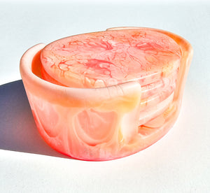 Coaster Set and Holder